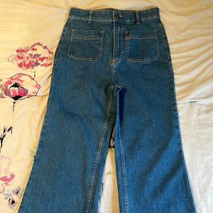 Retro Wide Leg Jeans